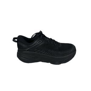 Hoka One One Black On Black Bondi 7 Men's Running Shoes Size 8 New